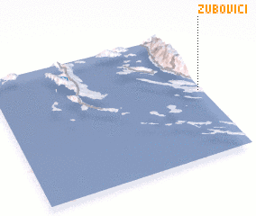 3d view of Zubovići