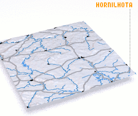 3d view of Horní Lhota