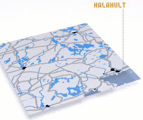 3d view of Halahult