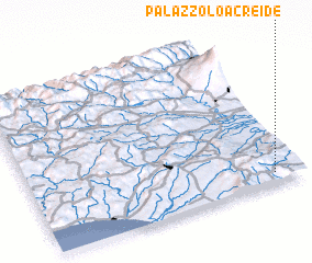 3d view of Palazzolo Acreide