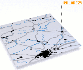 3d view of Hrdlořezy