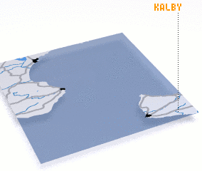 3d view of Kalby