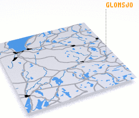 3d view of Glömsjö