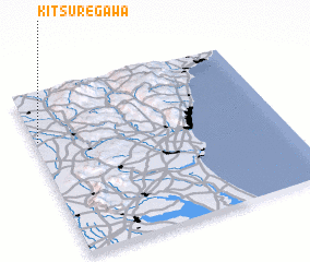 3d view of Kitsuregawa