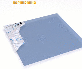 3d view of Kazimirovka