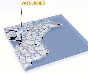 3d view of Yotsukaidō