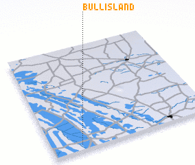 3d view of Bull Island