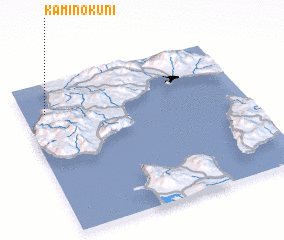 3d view of Kaminokuni