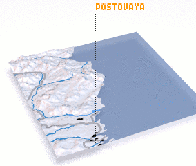 3d view of Postovaya