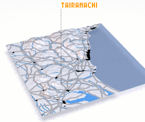 3d view of Tairamachi