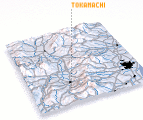 3d view of Tōkamachi