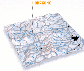 3d view of Komagome