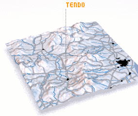 3d view of Tendō