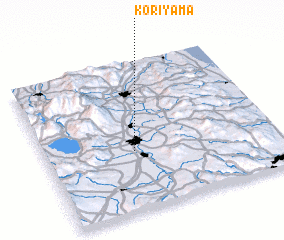 3d view of Kōriyama