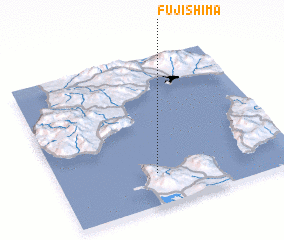 3d view of Fujishima