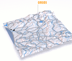 3d view of Ōmori