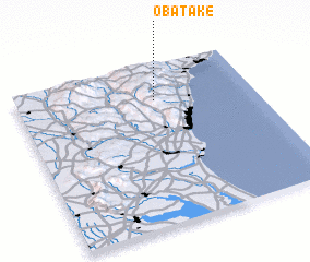 3d view of Ōbatake