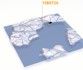 3d view of Tōbetsu