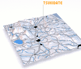 3d view of Tsukidate