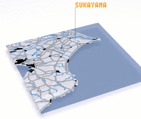 3d view of Sukayama