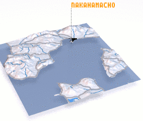 3d view of Naka-hamachō