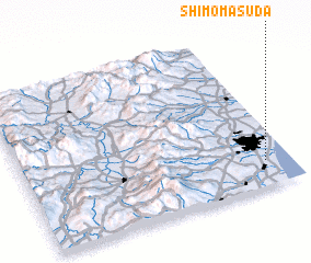 3d view of Shimo-masuda