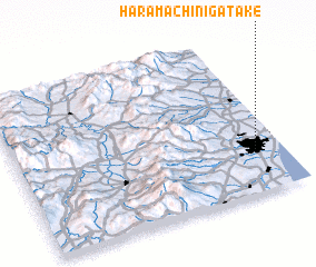 3d view of Haramachi-Nigatake