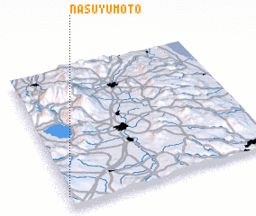 3d view of Nasu-yumoto