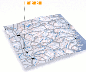 3d view of Hanamaki