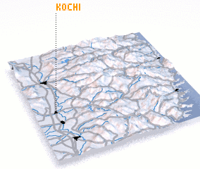 3d view of Kōchi