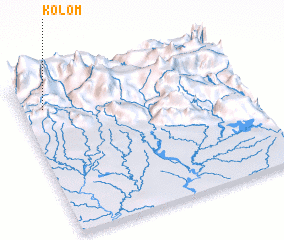 3d view of Kolom