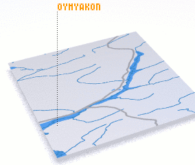 3d view of Oymyakon