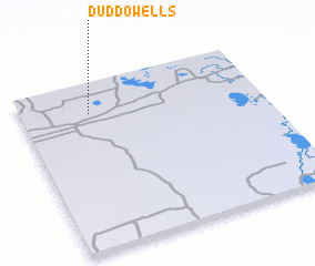 3d view of Duddo Wells