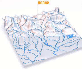 3d view of Monom