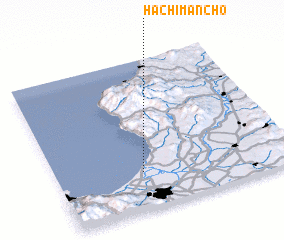 3d view of Hachimanchō