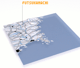 3d view of Futsukamachi