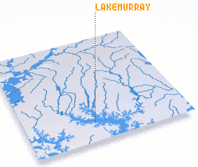 3d view of Lake Murray