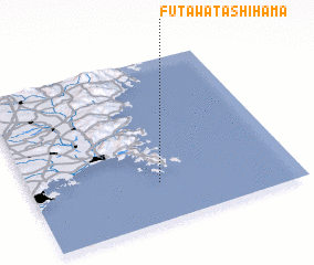 3d view of Futawatashihama