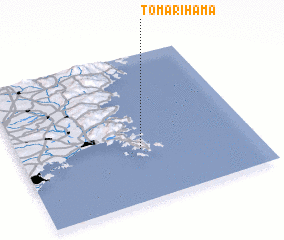 3d view of Tomarihama