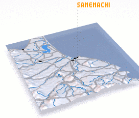 3d view of Samemachi
