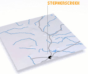 3d view of Stephens Creek