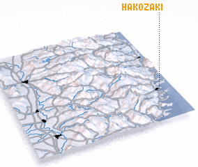 3d view of Hakozaki