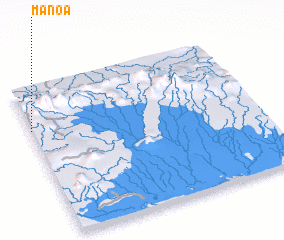3d view of Manoa