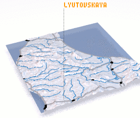 3d view of Lyutovskaya