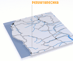 3d view of Pervaya Rechka