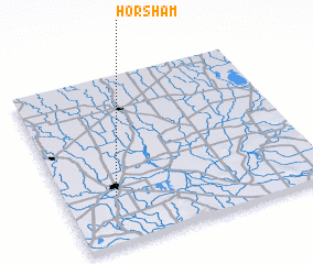 3d view of Horsham