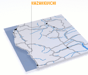 3d view of Kazakevichi