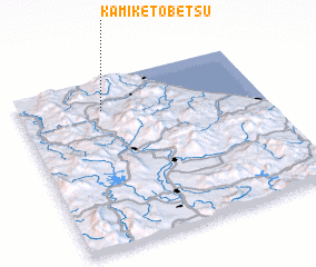 3d view of Kami-ketobetsu