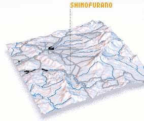 3d view of Shimo-furano