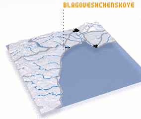 3d view of Blagoveshchenskoye